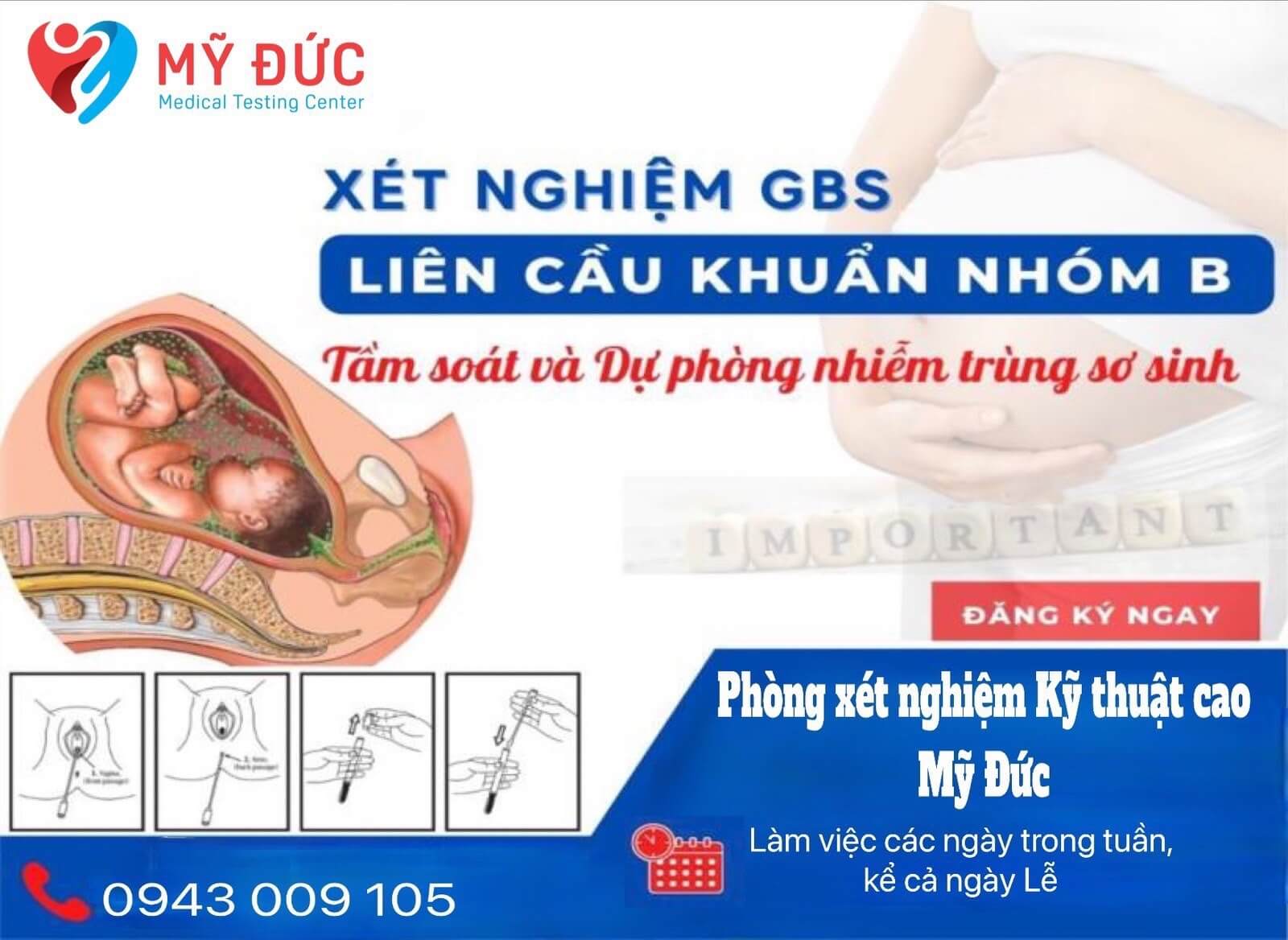 GBS Xét nghiệm quan trọng thai từ 35 tuần đến 37 tuần 6 ngày