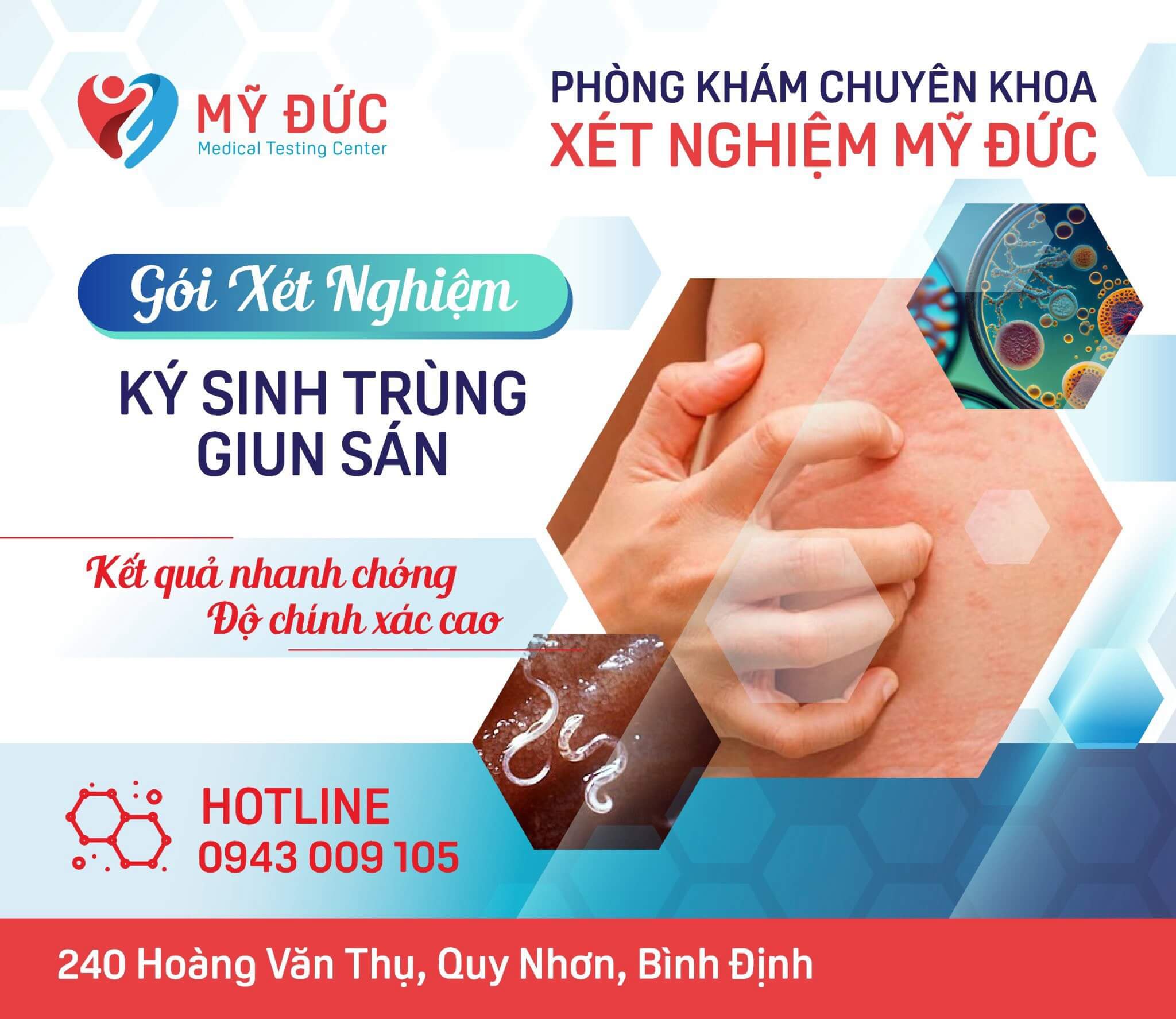 Xét nghiệm Đa giun sán “Tạm biệt giun sán"